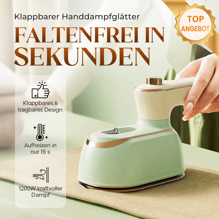 FaltenFix™ Compact Handheld Iron