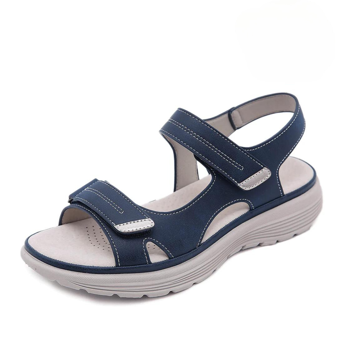 Sonja - Women's Orthopaedic Leather Sandals with Straps