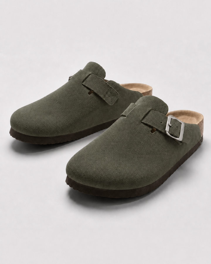 KASSEL™ | Suede Clogs with Premium Soft Insole