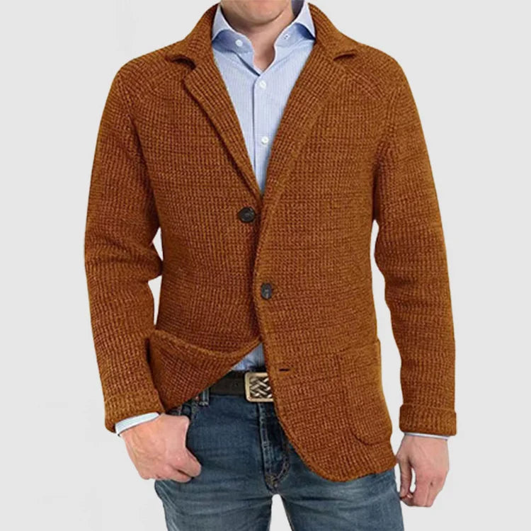 Elegant Men's Cardigan for Business and Leisure