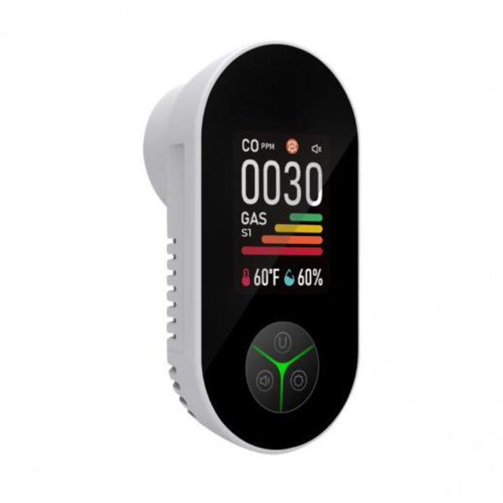 Carbon Monoxide Detector with Temperature and Humidity Display – CO Alarm with LCD Screen