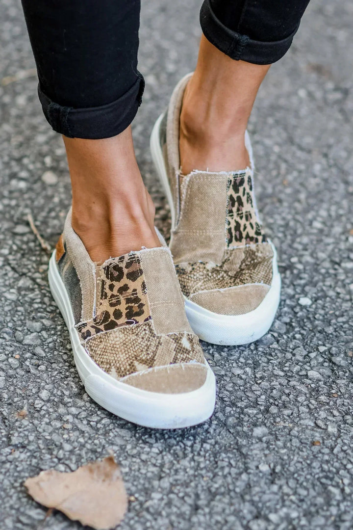 Como Comode Sneakers Patchwork - Elena Harper