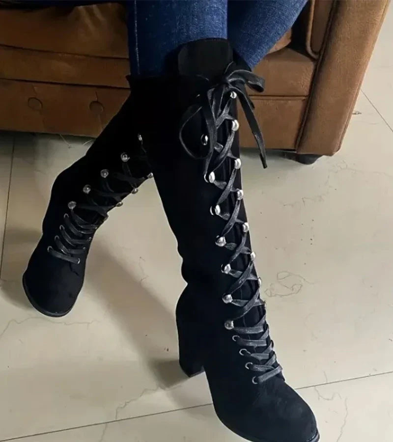Lena | Comfortable Heeled Boots for Women