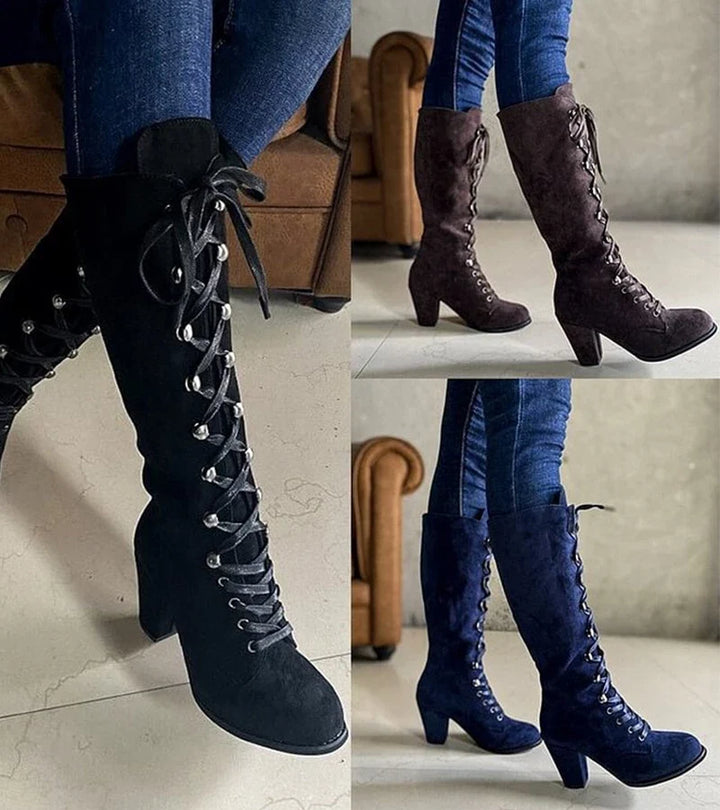 Lena | Comfortable Heeled Boots for Women
