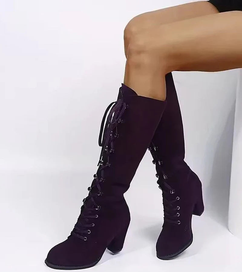 Lena | Comfortable Heeled Boots for Women