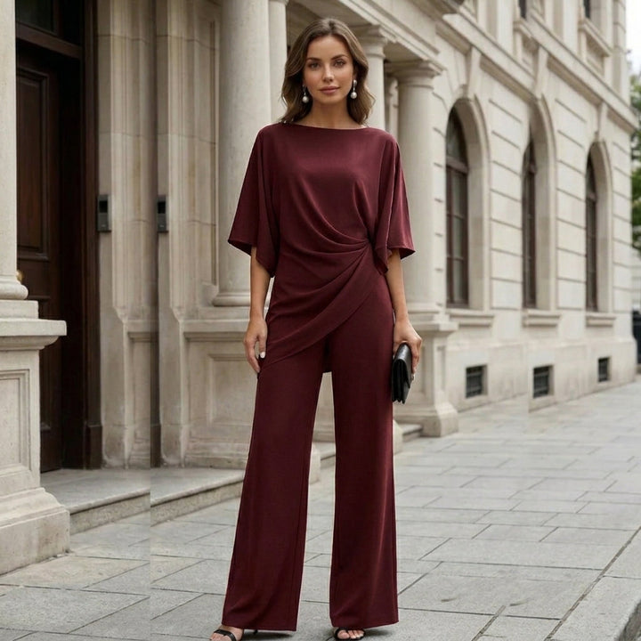 TWO-PIECE SET WITH WIDE LEGS FOR WOMEN