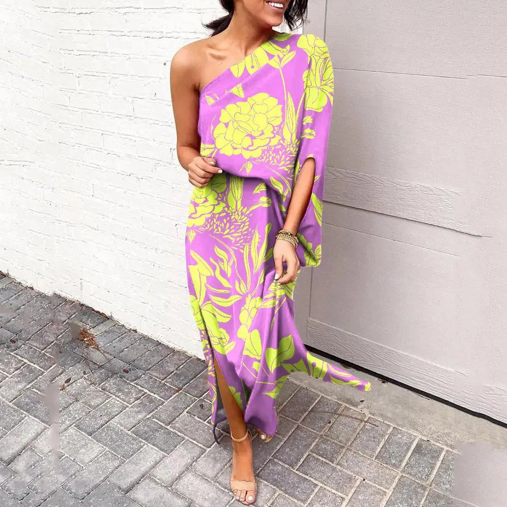 Floral Maxi Summer Dress for Women - Camille