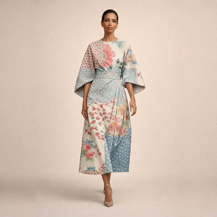Sarah™  |  Floral Midi Dress