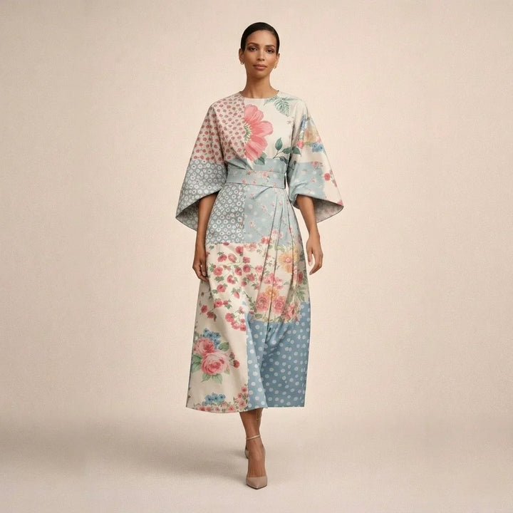 Alma™ | Elegant Midi Dress