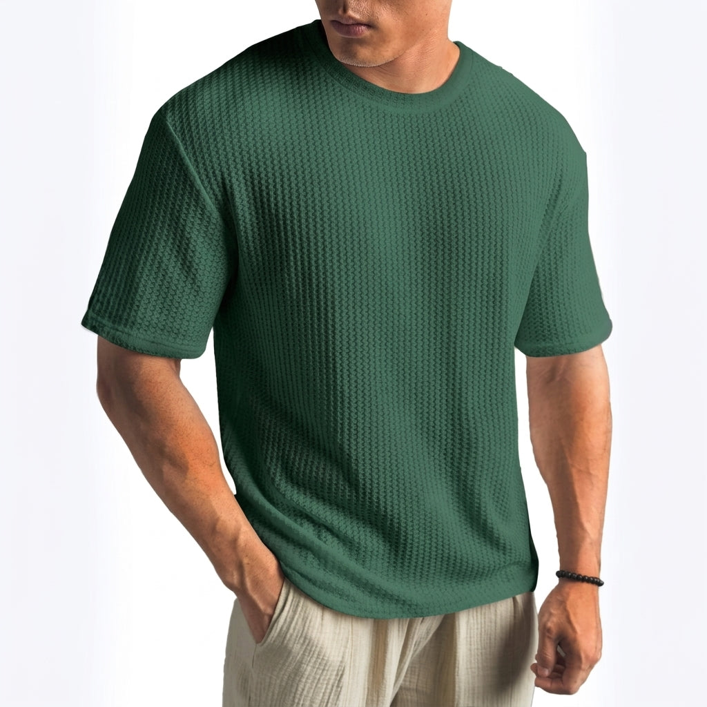 LAURENT MONACO | CLASSIC ROUND NECK T-SHIRT FOR MEN