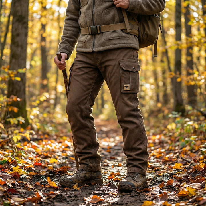 Greyson Lined Cargo Pants, view 2 - Elena Harper