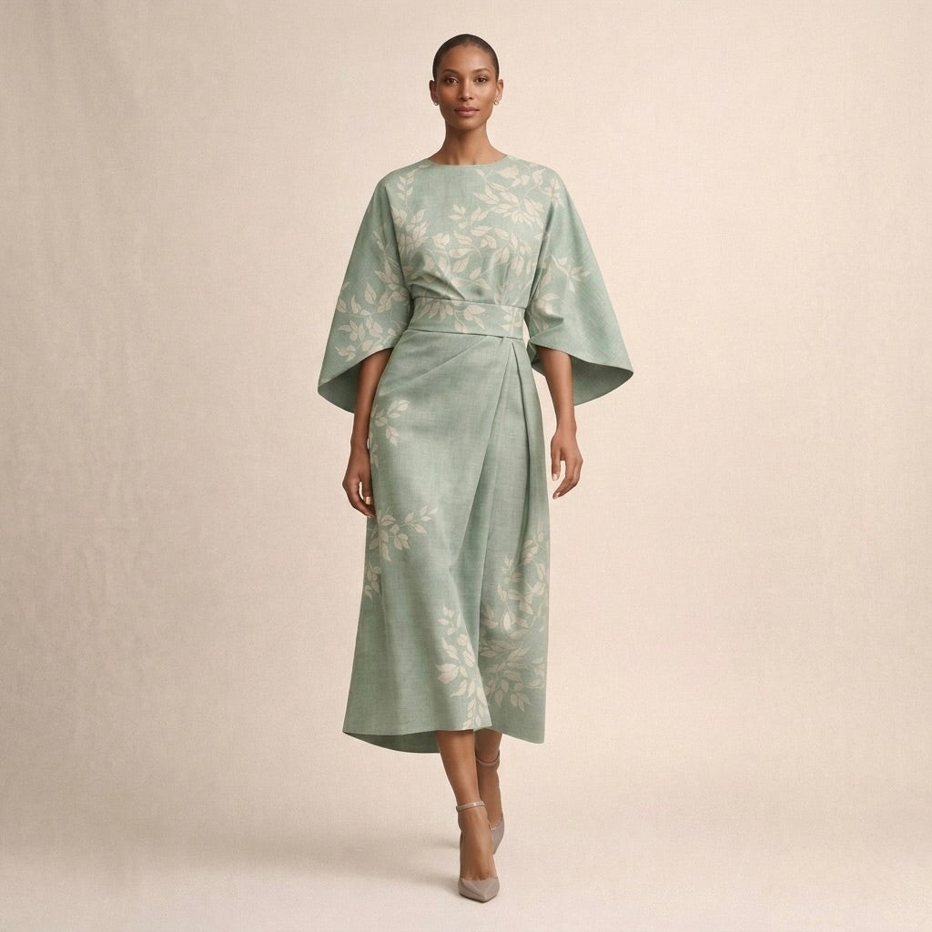 Sarah™  |  Floral Midi Dress