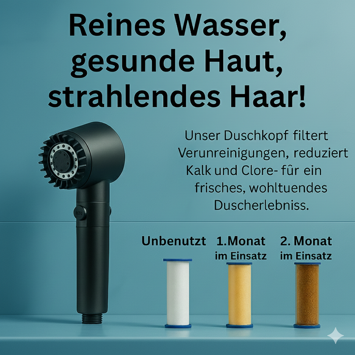 DuschRein™ Filter Showerhead Complete Set