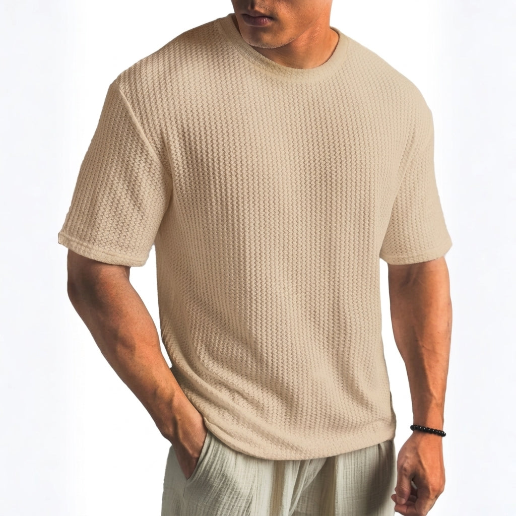 LAURENT MONACO | CLASSIC ROUND NECK T-SHIRT FOR MEN