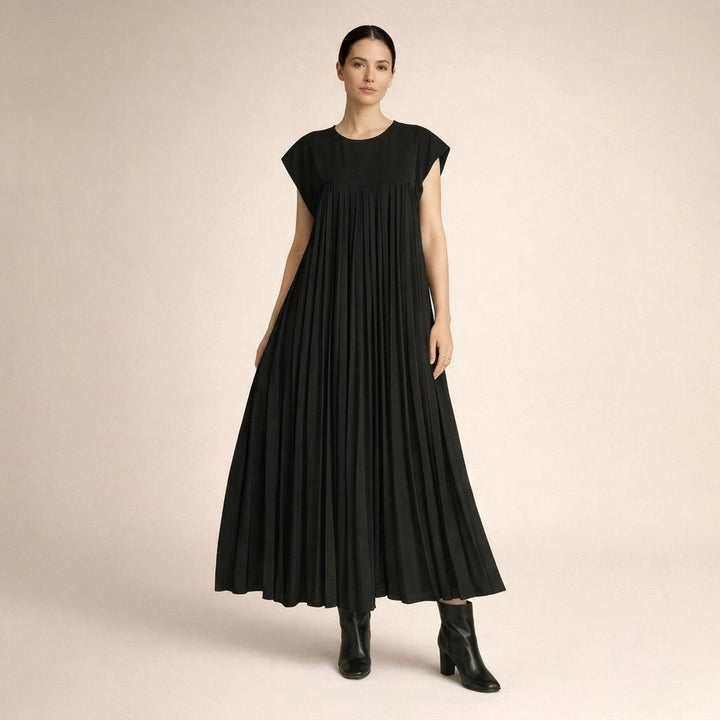 Marianne™  |  Pleated Midi Dress