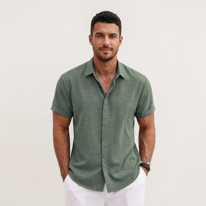 Lightweight Short-Sleeve Casual Summer Shirt for Men Montarello
