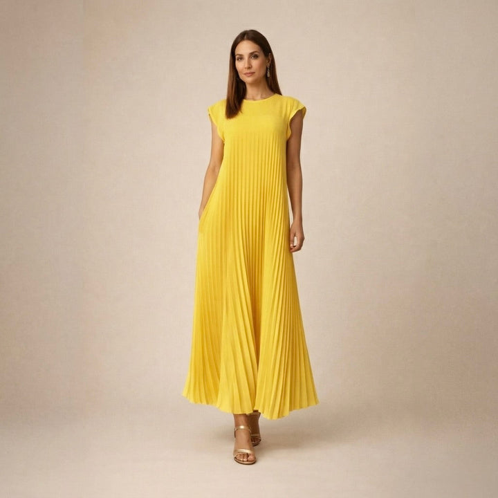 Marianne™  |  Pleated Midi Dress