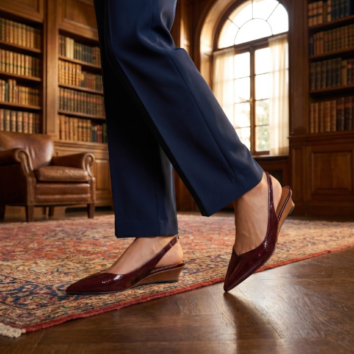 Natalie Comfort Pointed Toe Heels - Elena Harper