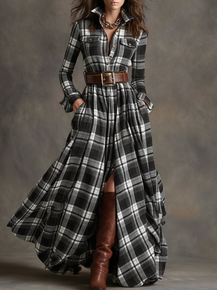 Mandy™  |  Belt Shirt Dress