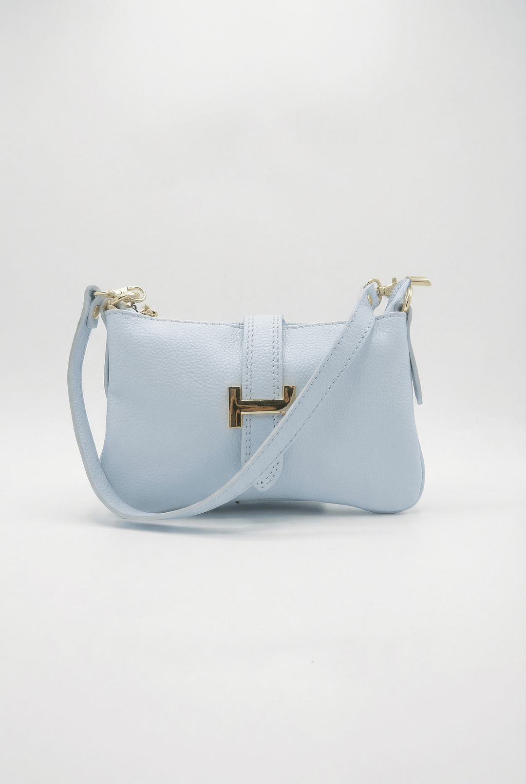 Emma & Rose Cape Town Zandri genuine leather shoulder bag, structured women's handbag on white background with soft shadows.