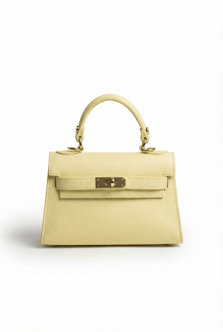 Emma & Rose Cape Town Handheld Mini Bag in structured design, standing upright on a clean white background.