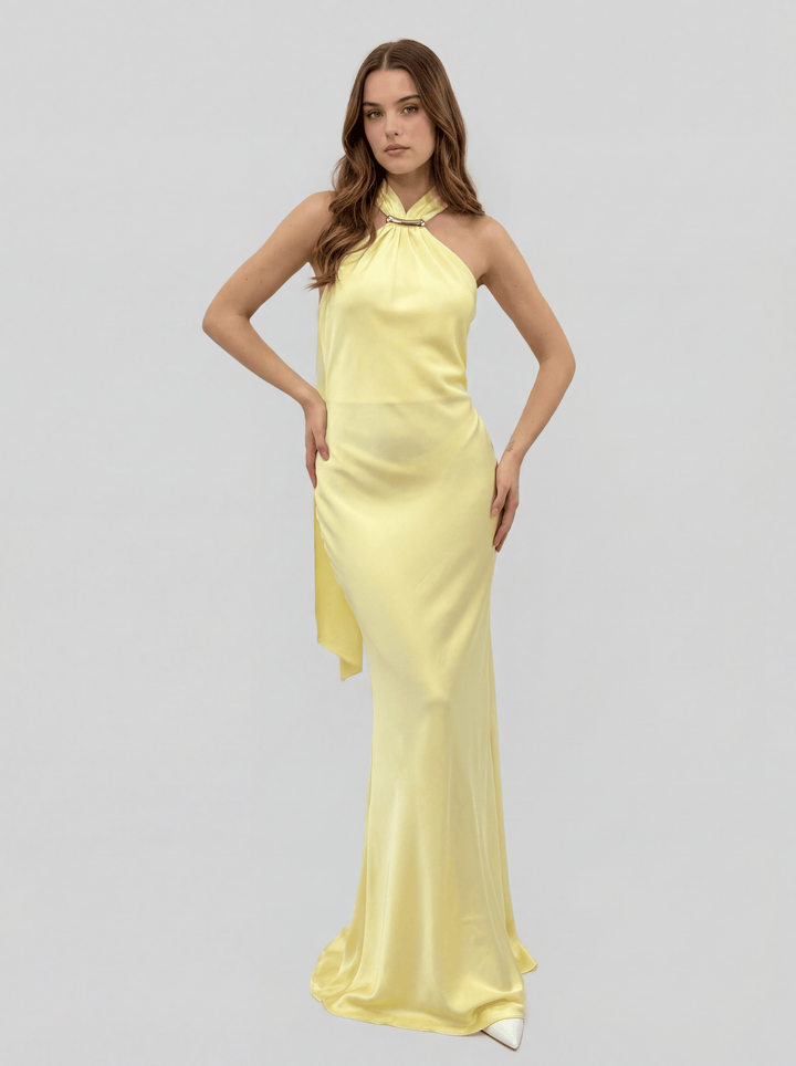 Jacoba™ long dress by Emma & Rose Cape Town with soft, luxurious fabrics and elegant design details.