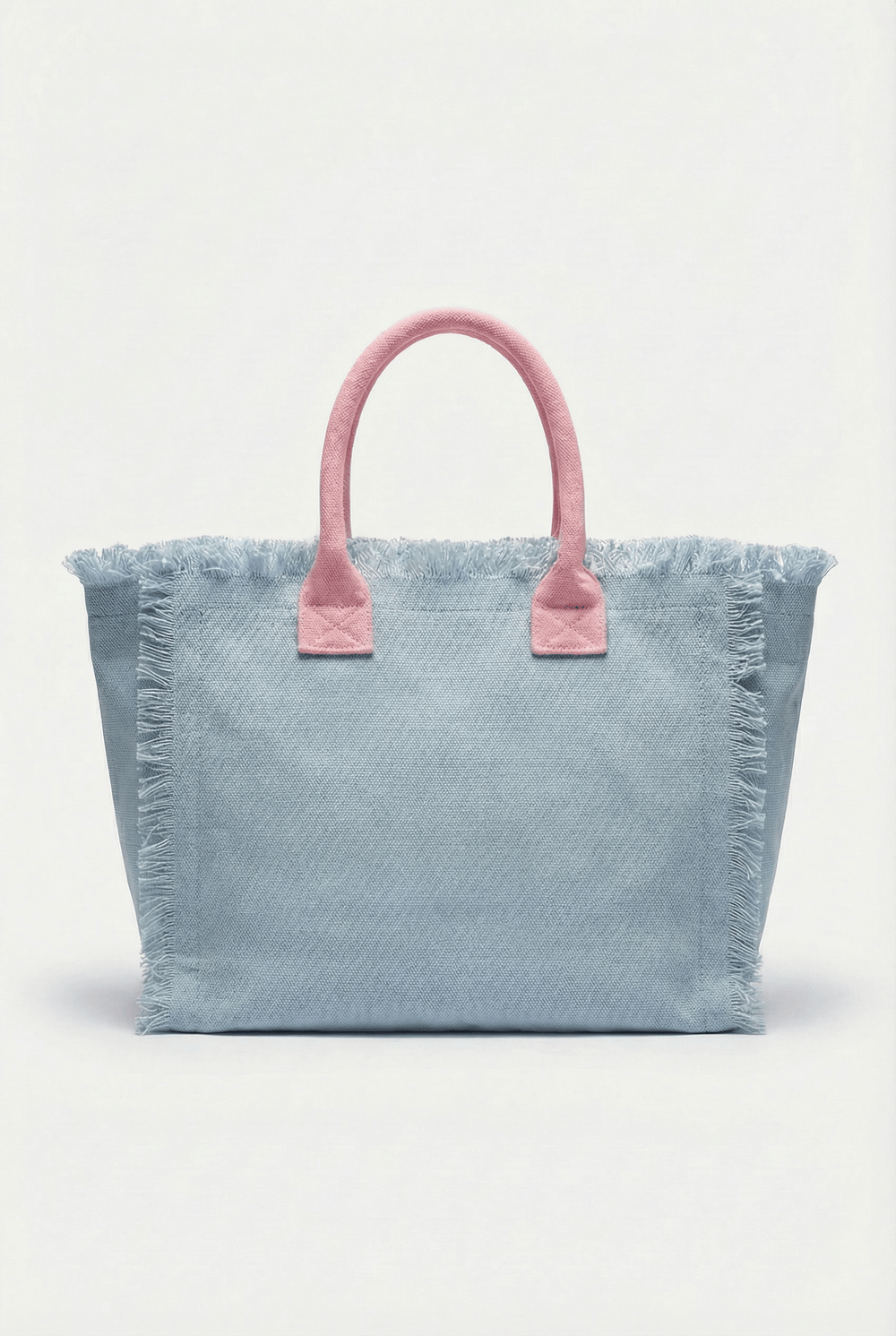 Emma & Rose Cape Town Summer Vibes Beach Bag, stylish woven tote with colorful pattern, perfect for beach outings.