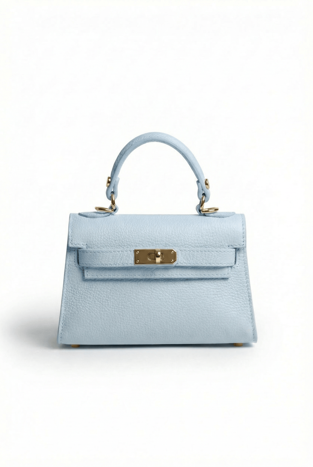 Emma & Rose Cape Town Handheld™ mini bag with sleek design, black leather exterior, and compact handheld style.