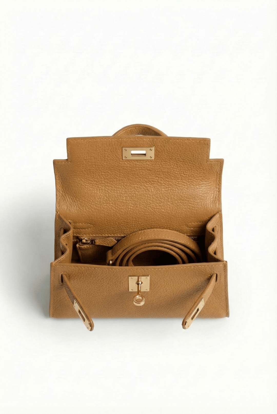 Emma & Rose Cape Town Handheld Mini Bag, stylish black borse with top handle and compact design.