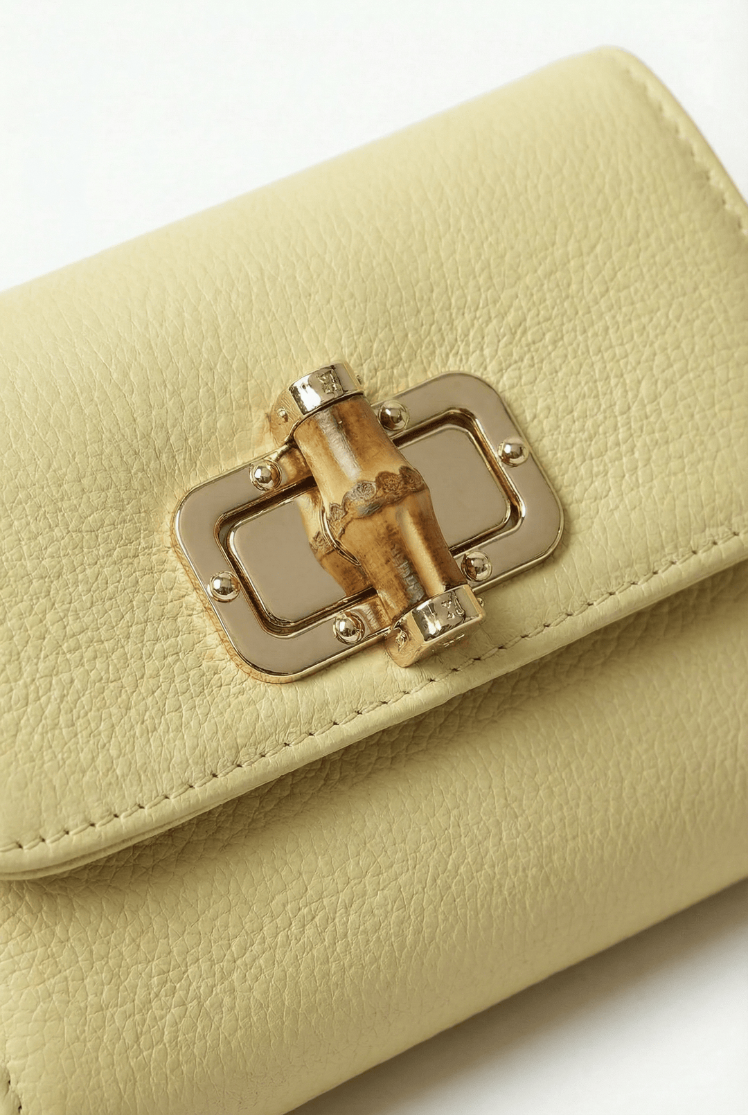 Heleen™ elegant leather pouch with closure, stylish Emma & Rose Cape Town borse, featuring sleek design and high-quality craftsmanship.