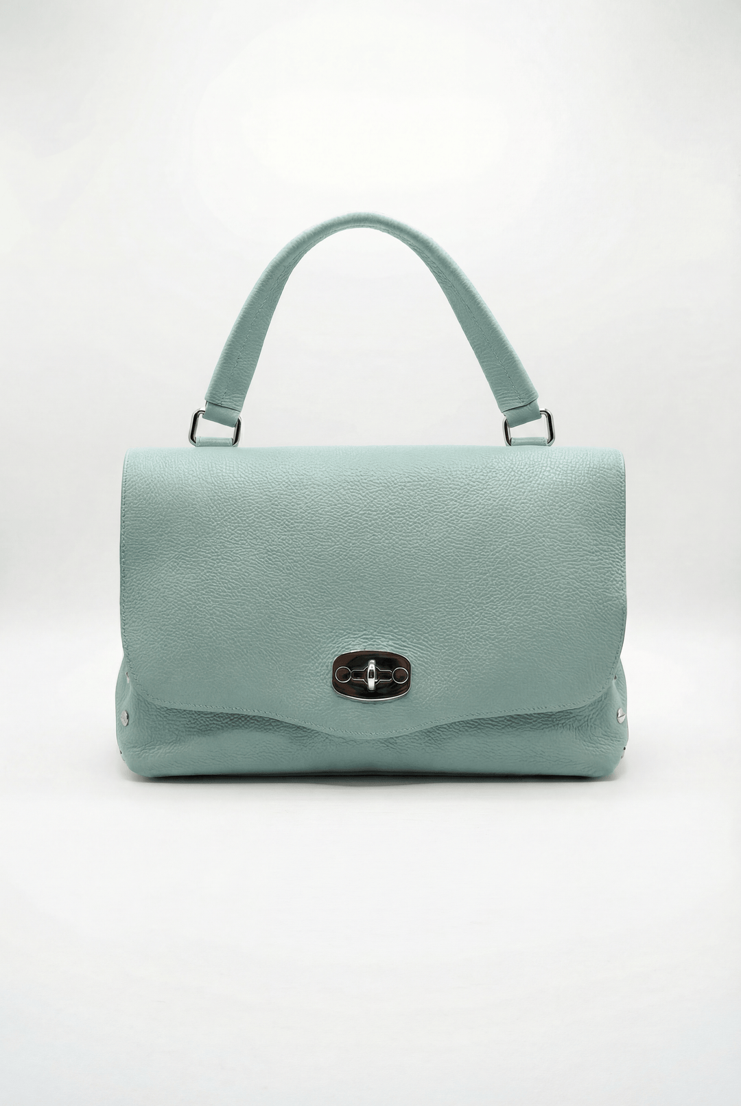 Gretchen Emma & Rose Cape Town genuine leather handheld bag with a sleek closure and elegant design.