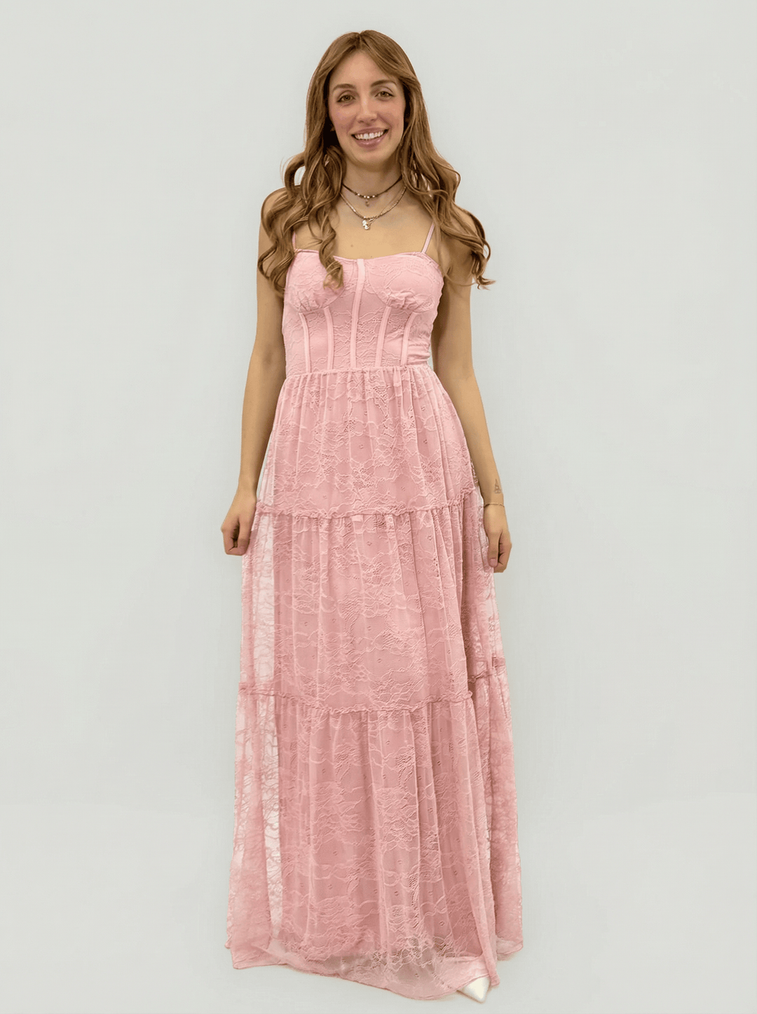 Tamsin™ Emma & Rose Cape Town long bustier dress in soft, luxurious fabric with a flowing, elegant design.