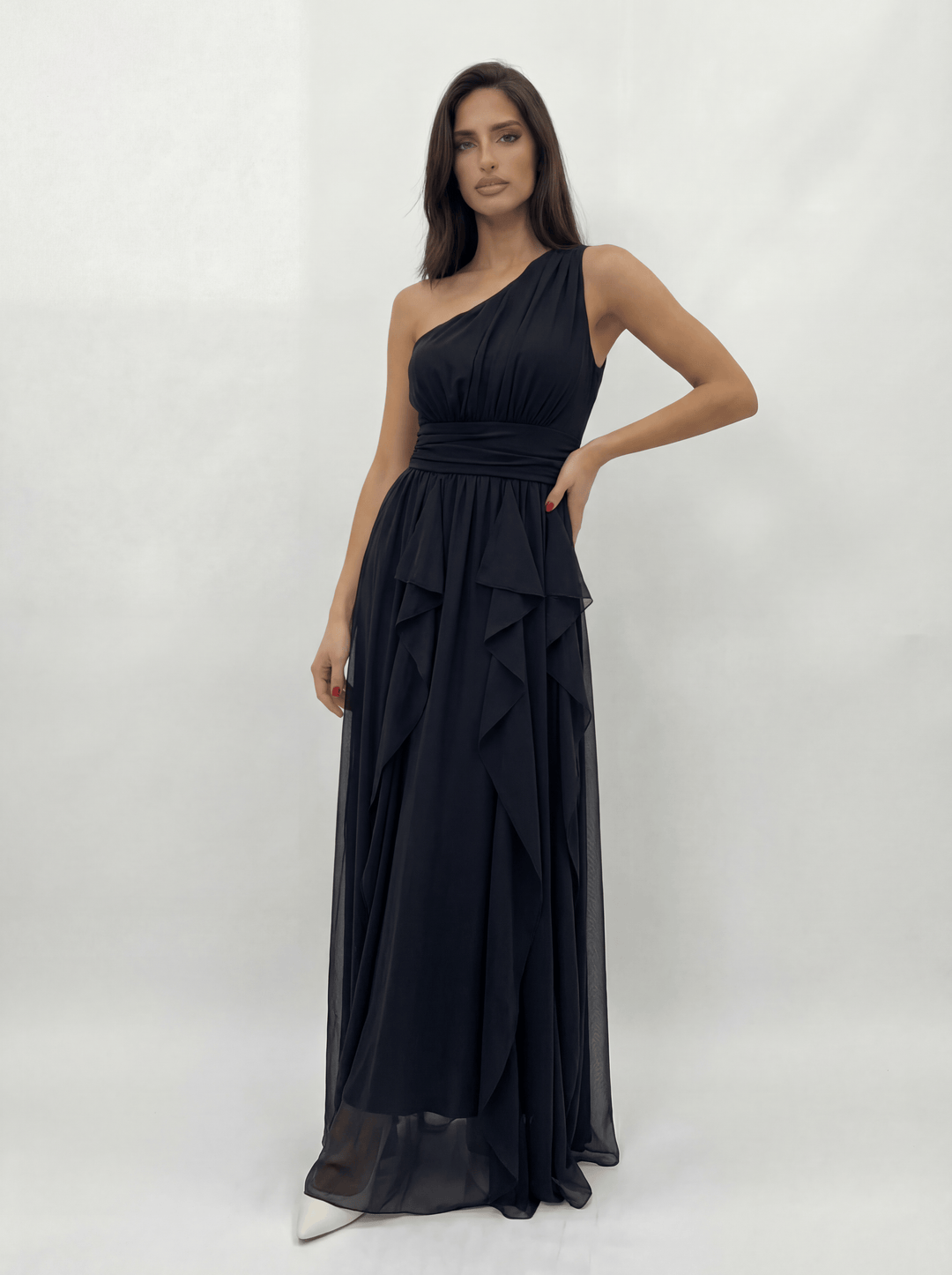 Flowing Emma™ dress by Emma & Rose Cape Town, elegant abiti with a lightweight, flowing fabric and stylish design.