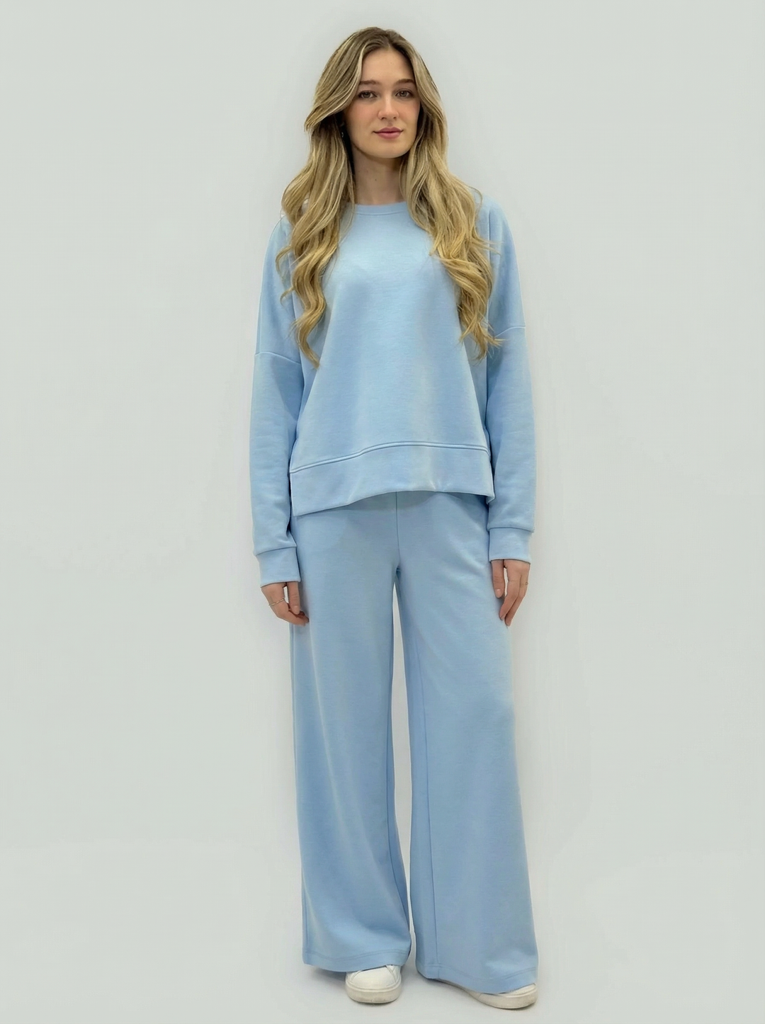Brigitte™  |  Complete Sweatshirt Wide-leg Trousers