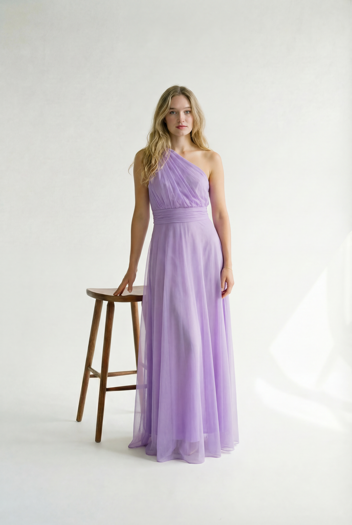 Ophelia™  |  Caterina One-Shoulder Dress
