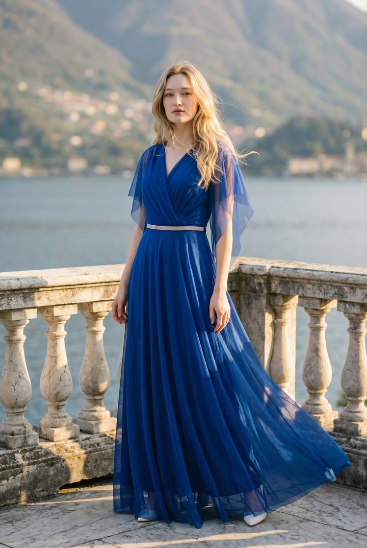 Phaedra™  |  Federica Dress soft luxurious fabrics Belt
