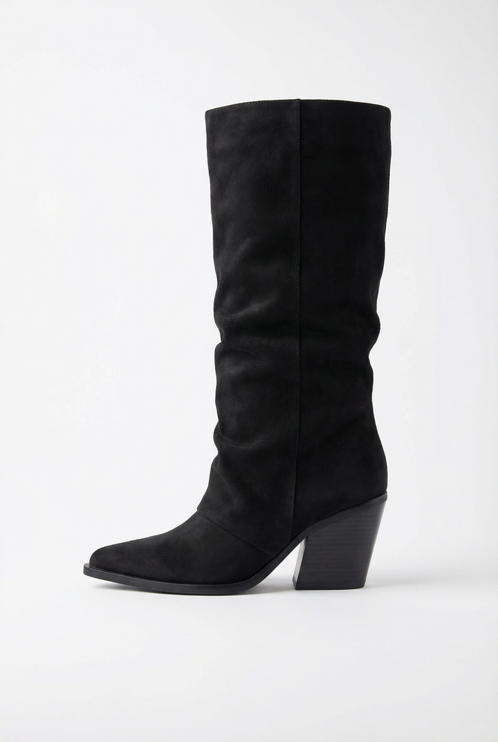 Thandi™  |  Suede Heeled Boots