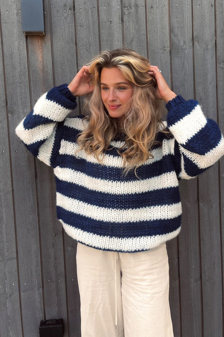 Striped Sweater | Comfortable & Elegant
