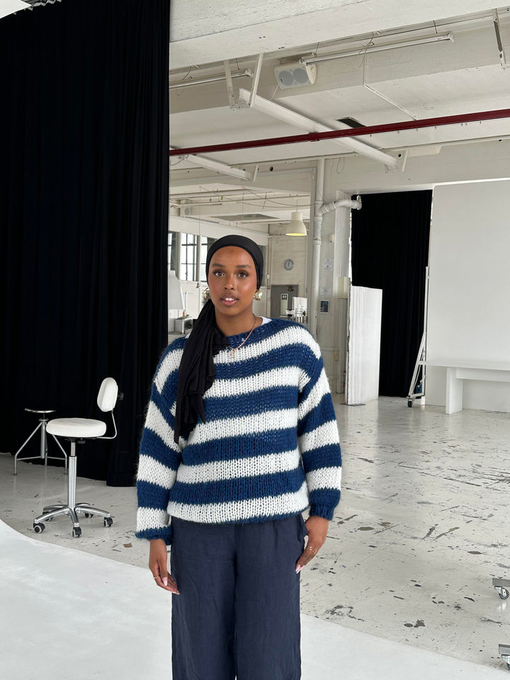 Striped Sweater | Comfortable & Elegant