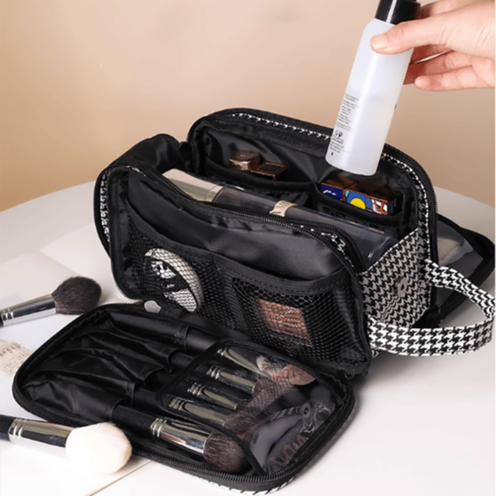 GlamPro™ - Travel Cosmetic Bag with Large Capacity