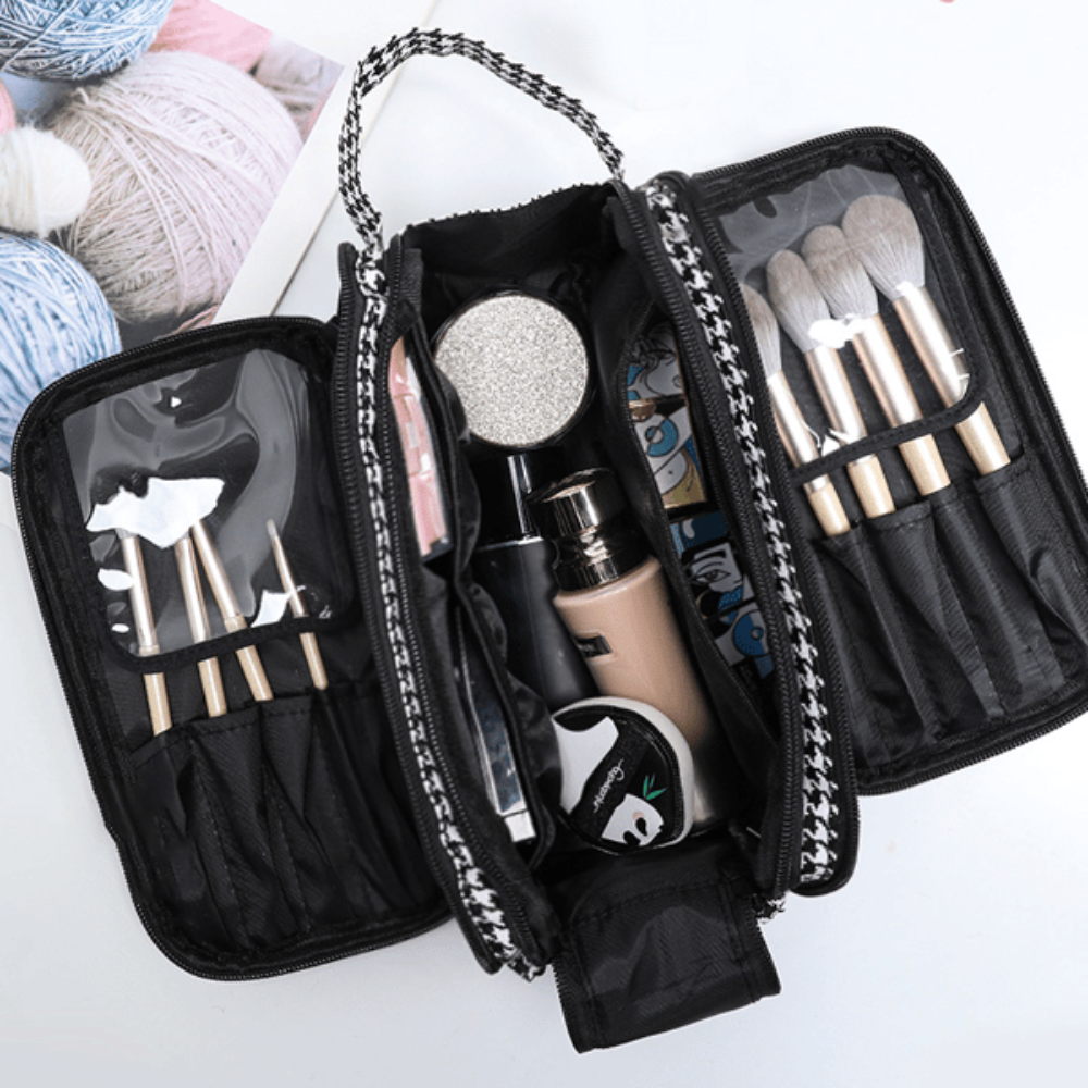GlamPro™ - Travel Cosmetic Bag with Large Capacity