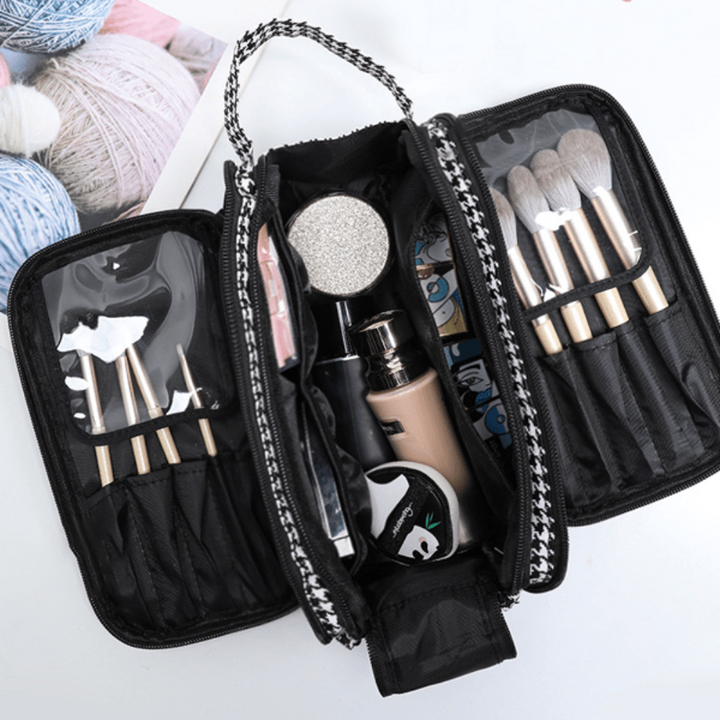 GlamPro™ - Travel Cosmetic Bag with Large Capacity