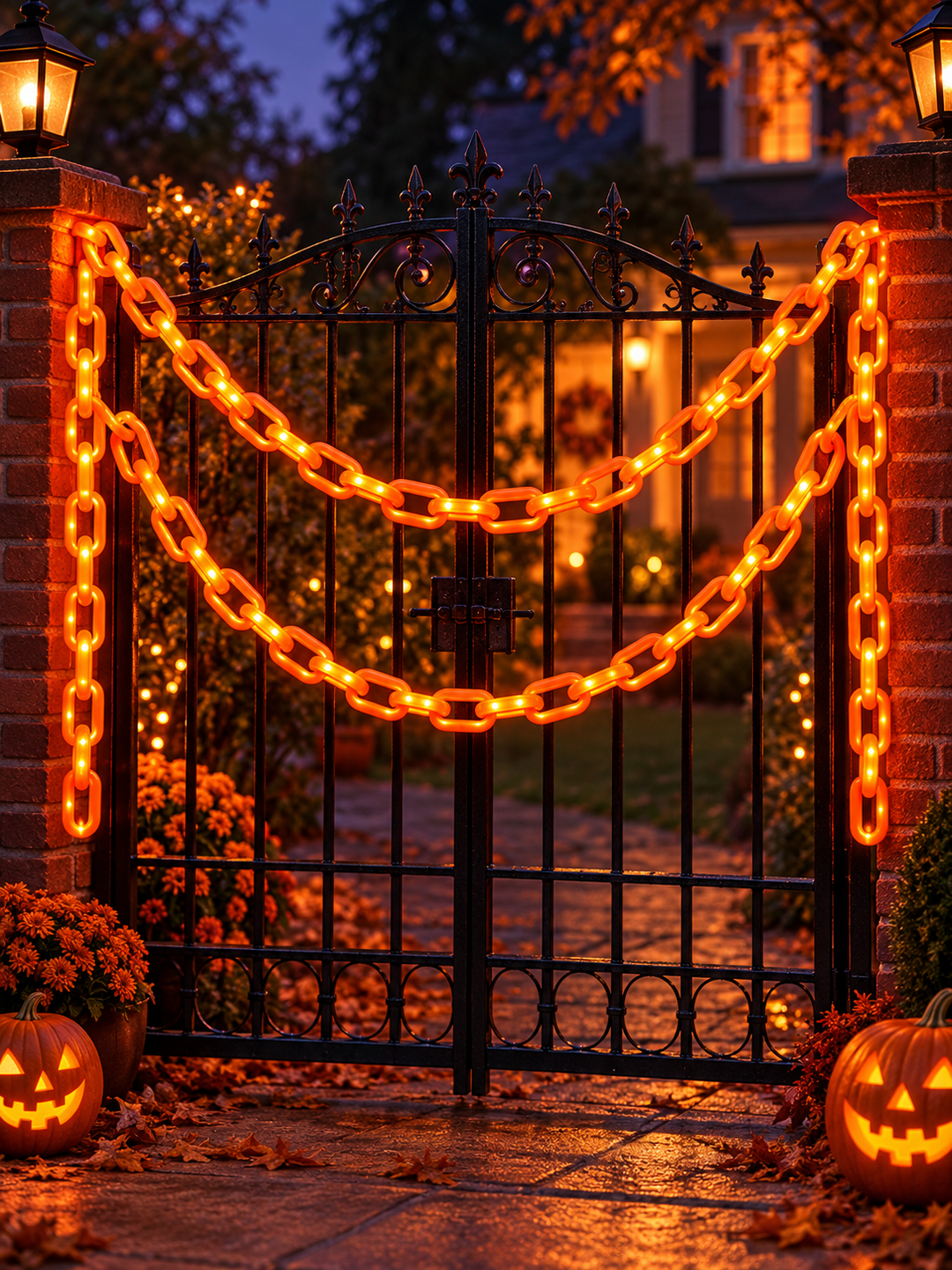 Halloween Chain Lights With 8 Lighting Modes
