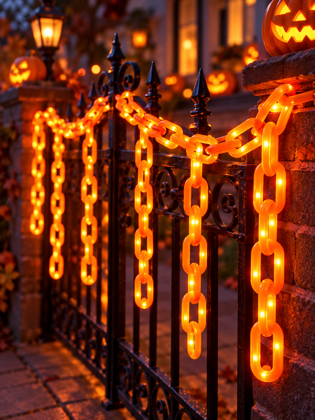 Halloween Chain Lights With 8 Lighting Modes
