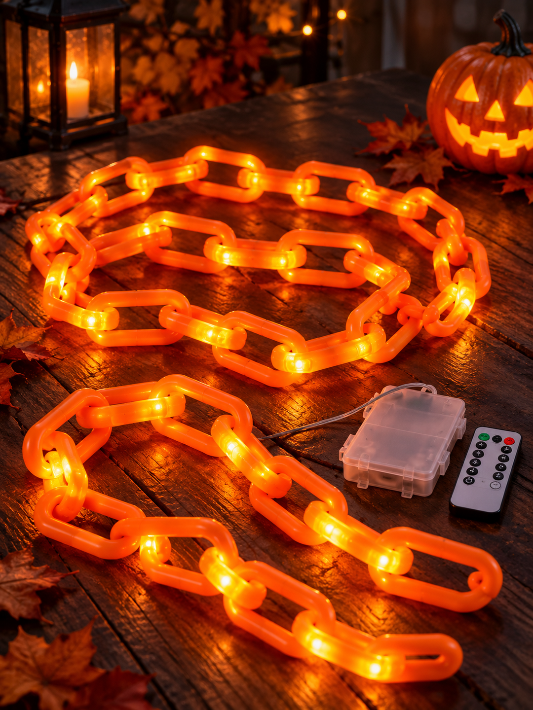 Halloween Chain Lights With 8 Lighting Modes