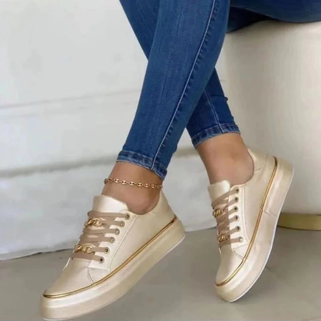 Françoise - Elegant Platform Sneakers