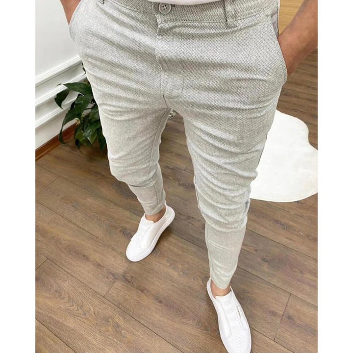 Georges Men's Stretch Trousers, view 4 - Elena Harper