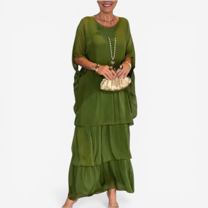 Floating Long Dress Valerina - Elena Harper