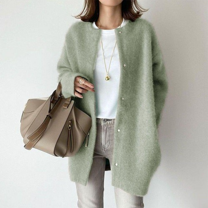 Raveena Comfortable Cardigan, view 7 - Elena Harper