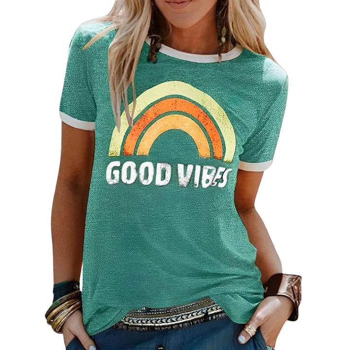 Alvhilde | Relaxed and Colourful Graphic T-Shirt